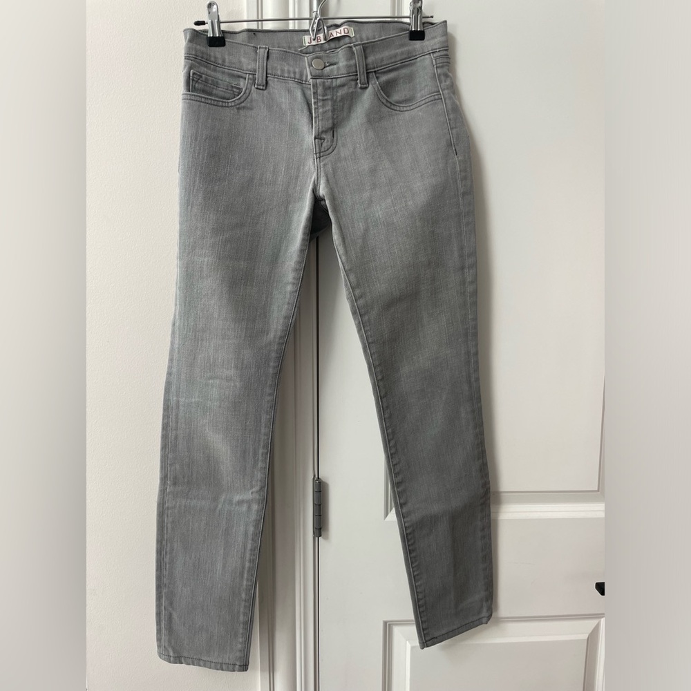 J Brand Grey Skinny Leg Jeans - Size 27 (worn once)